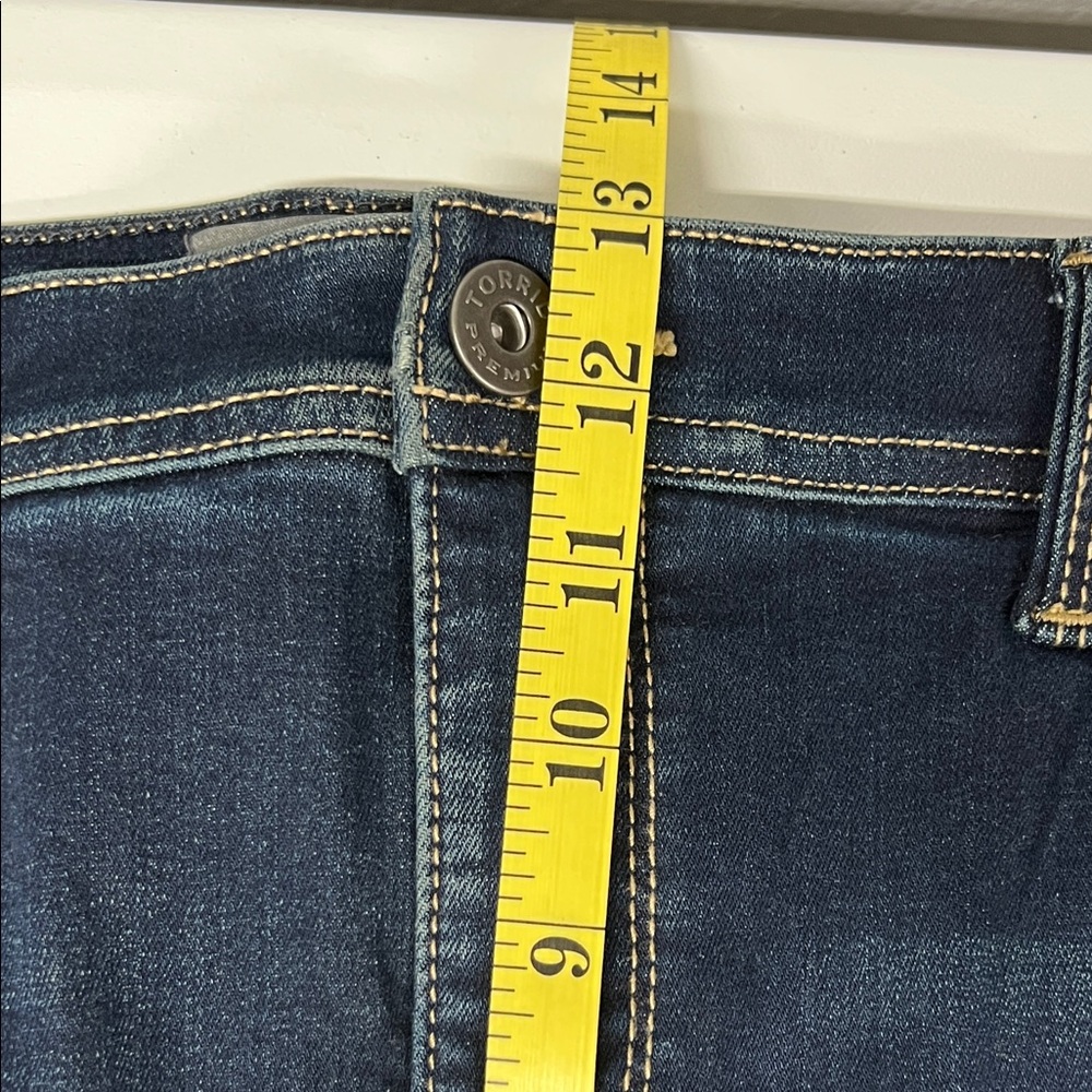 Torrid Deep Blue Skinny Jeans - Picture 6 of 9